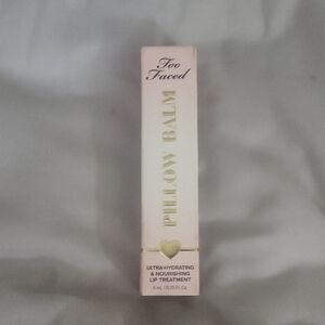 Too Faced Pillow Balm Lip Treatment - Light Pink & Gold Accents